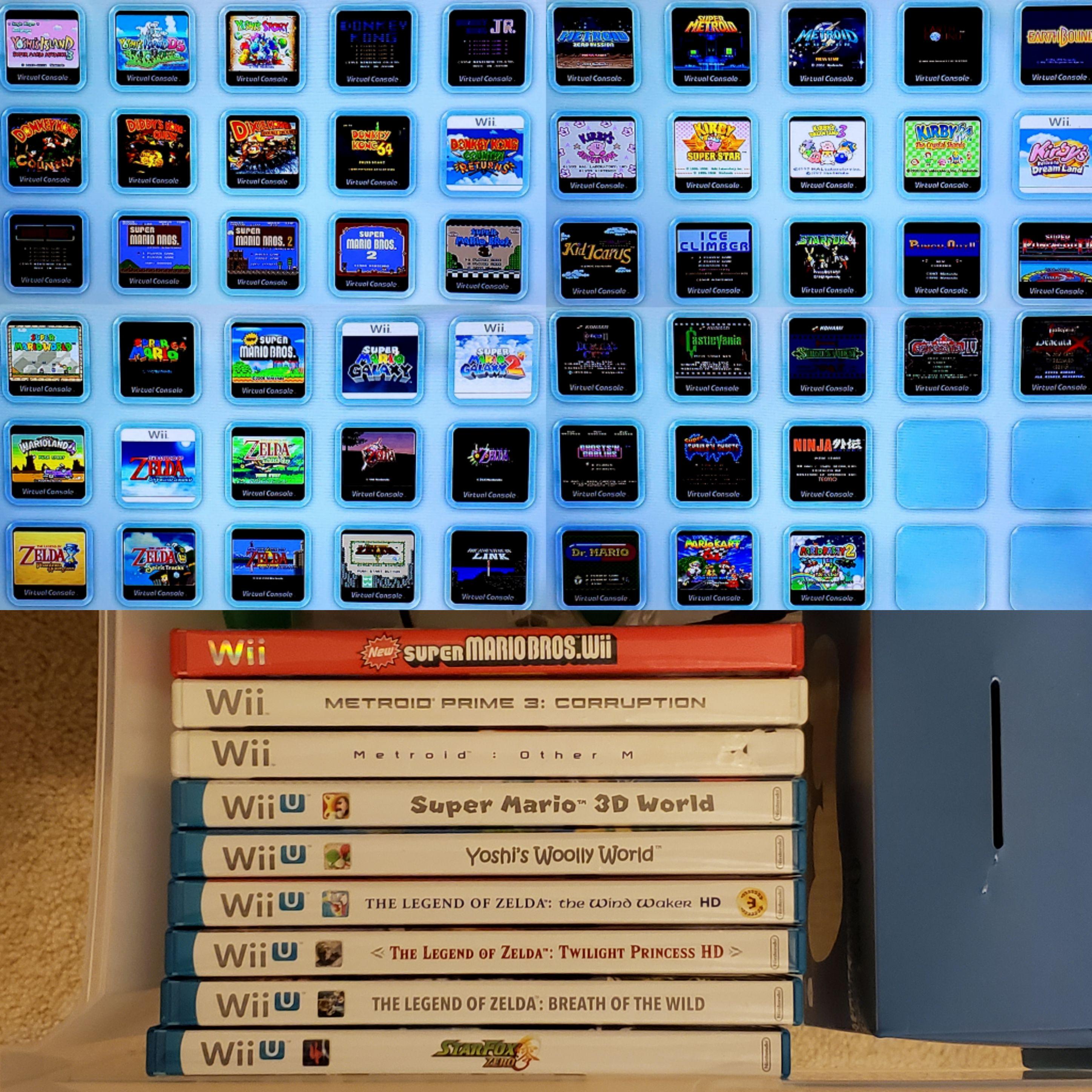 wii games collection
